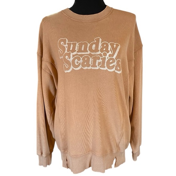 Aerie Oversized Sunday Scaries Sweatshirt - Picture 2 of 4